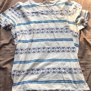 Hollister aztec print shirt